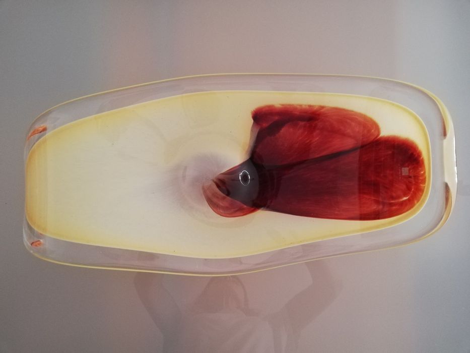 Peça de decoração em vidro artesanal JASMIN