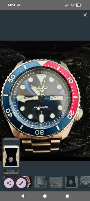 Relógio seiko 5 sports (original)