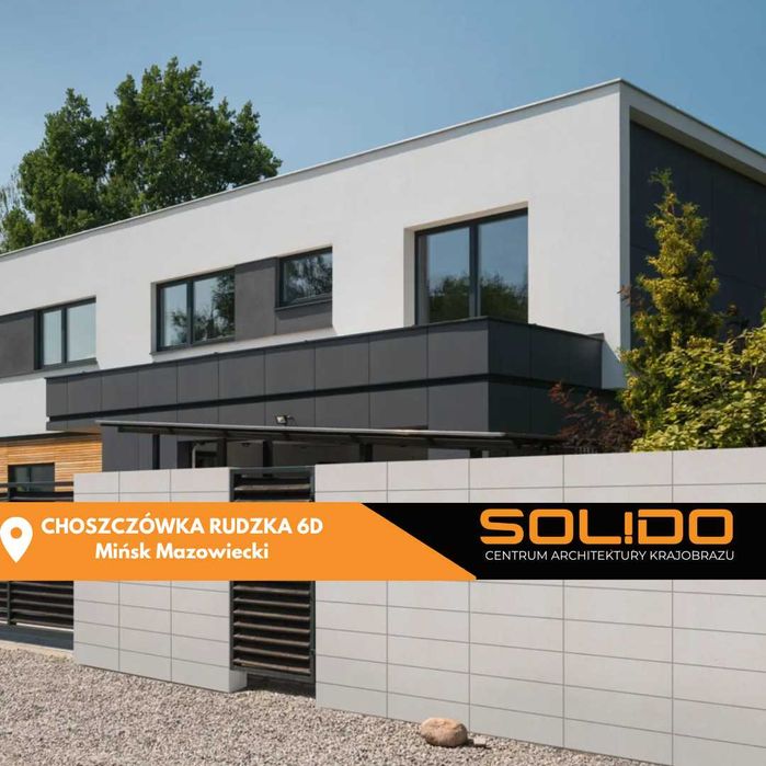 Pustak ogrodzeniowy 60x20x15/ nowoczesne ogrodzenie