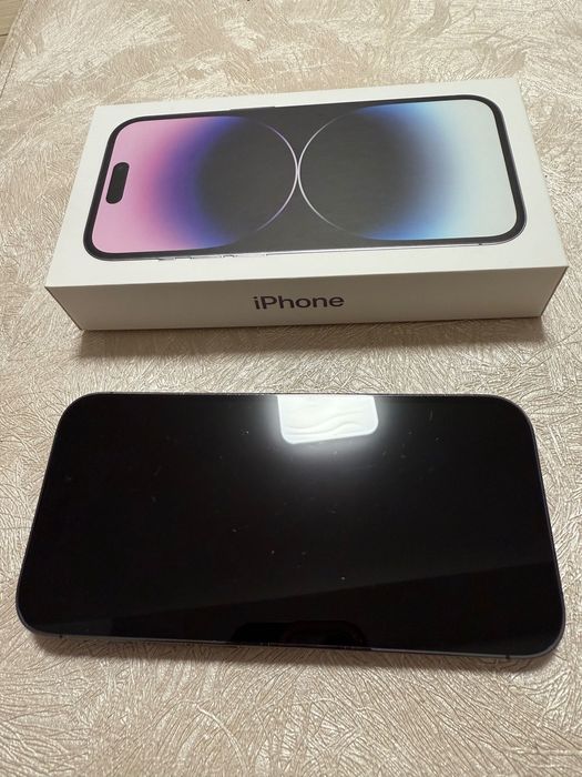 iPhone 14 Pro 128GB Deep Purple 87% bateria