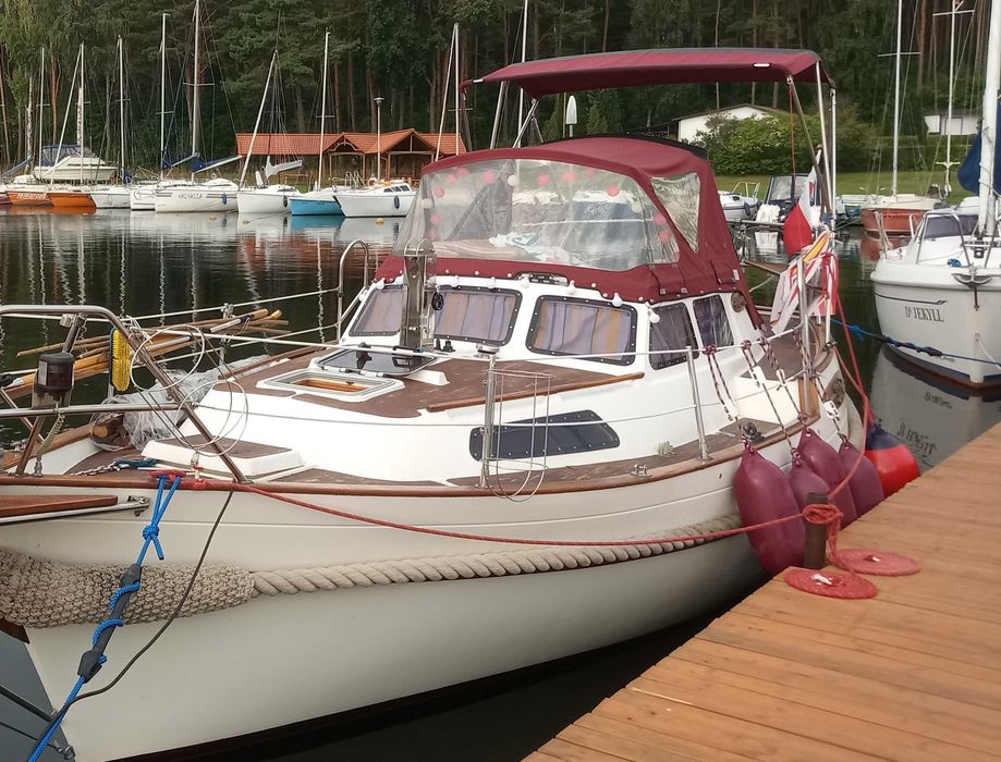 Okazyjnie sprzedam jacht balastowo-mieczowy HABER 730 + przyczepa