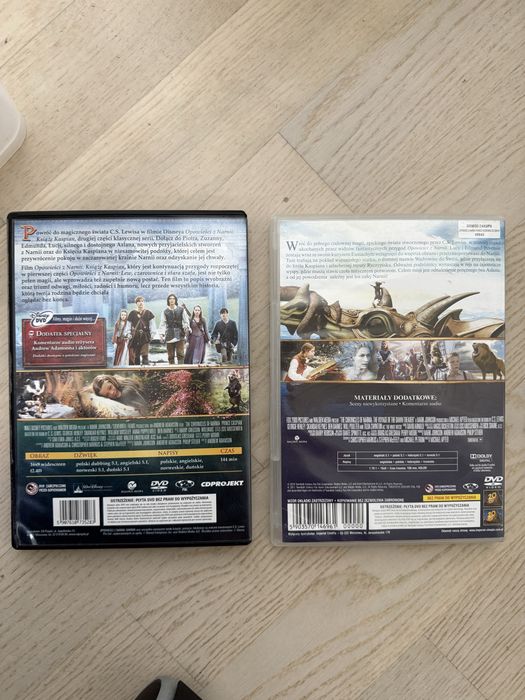 Opowieści z Narnii część 2 i 3 DVD