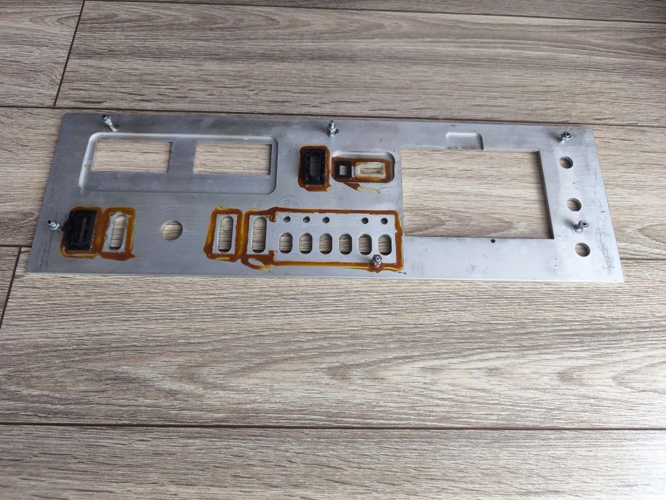 UNITRA MSH 101  czołowy panel front magnetofon deck