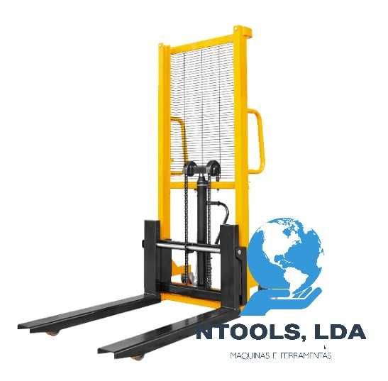Stacker Monta Cargas Empilhador Manual 700Kg  1.60Mts Elevação C/ IVA NOVO