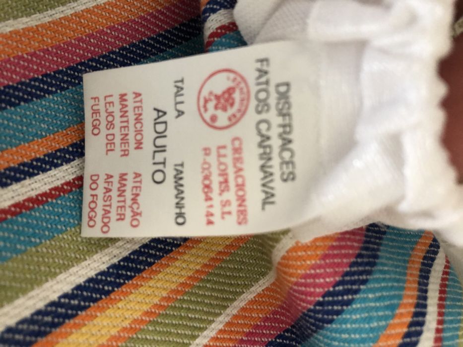 Fato de Carnaval Camponesa