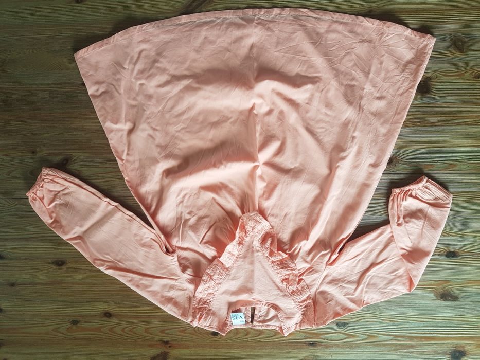 Sukienka VRS 122 cm boho neon pomarańcz