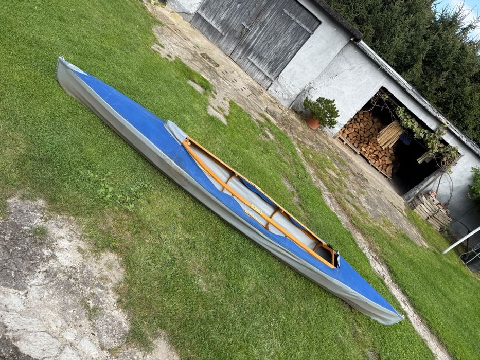 Kajak rozkladany 4,5m kompletny camping survival namiot
