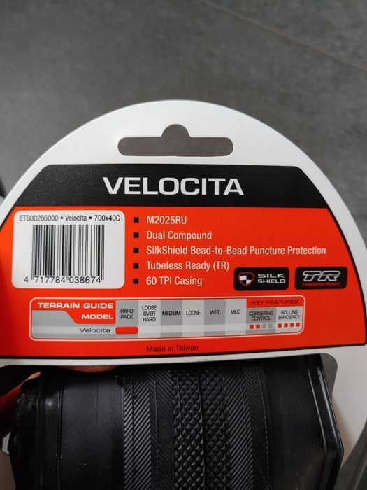 2x Nowa opona MAXXIS VELOCITA 700X40C Sikl Shield