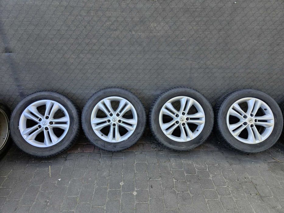Koła alufelgi 17 nissan 5x114,3 oryginał qashqai 215/60/17 nikian
