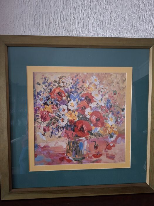 Quadro jarra de flores