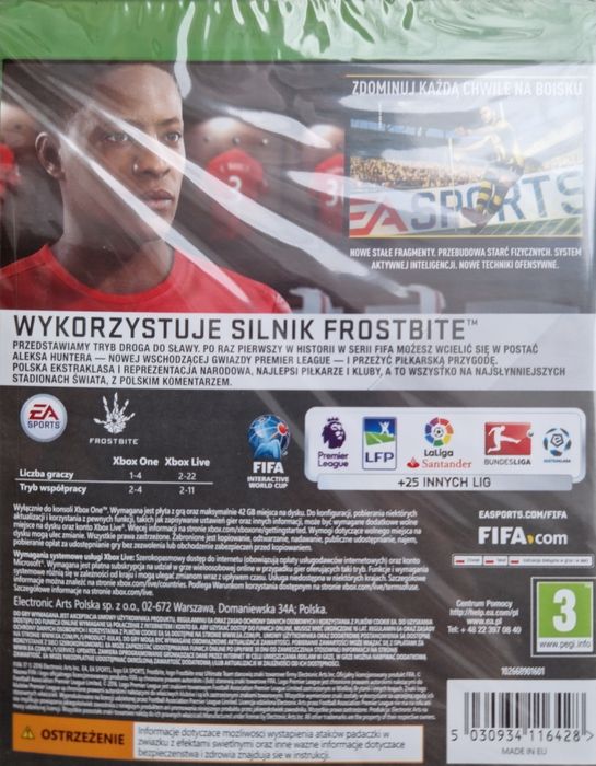 Fifa 17 Pl Xvox One