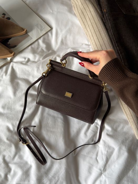 Сумка Dolce & Gabbana Sicily Mini Chocolate