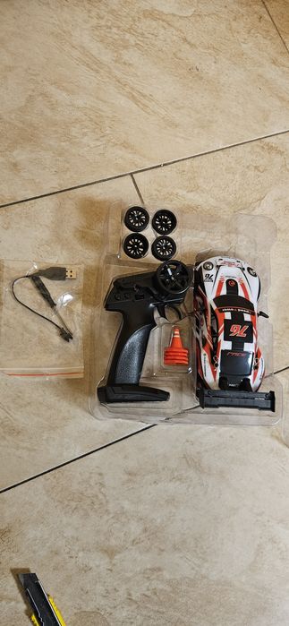 Drift car Porsche GT3 RS  4WD czarny rc car