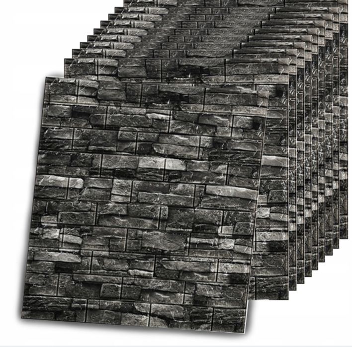 Panele Tapeta Samoprzylepna Kamień Cegiełka 5,4m2 - 10 sztuk