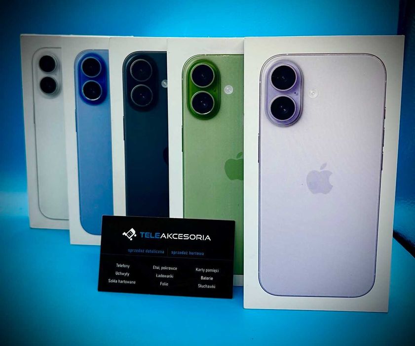 Apple Iphone 17 | SZTOS CENOWY! | 256gb | NOWE | KOLORY |Teleakcesoria