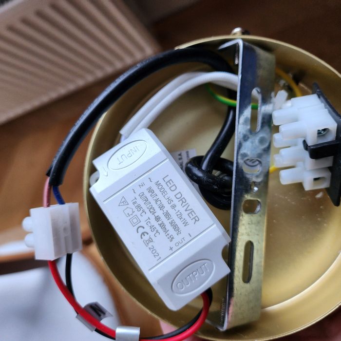 Lampa wiszaca, szklana, zielona