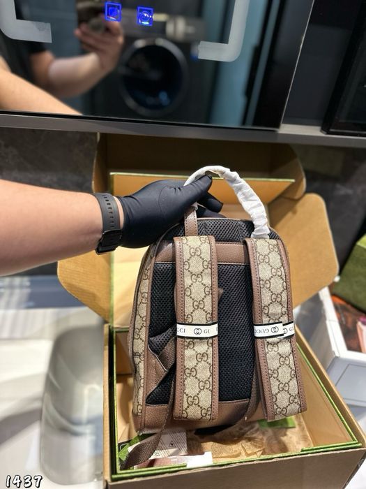 Рюкзак gcc louis vuitton disney бежевый унисекс женский