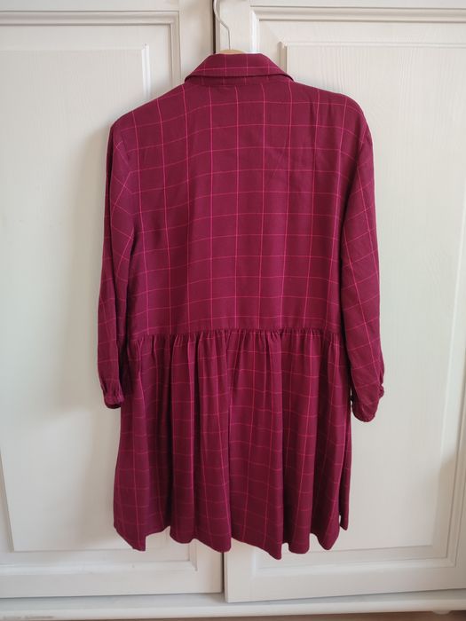 Bordowa sukienka H&M r.116
