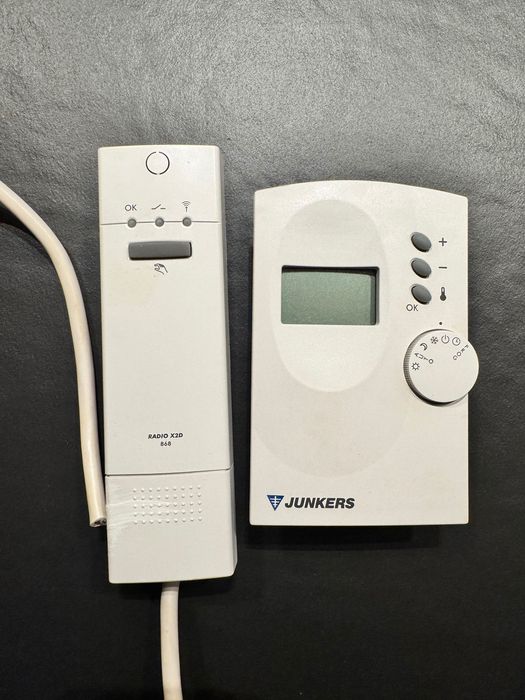 Termóstato Junkers sem fios + recetor rádio X2D (para caldeira)