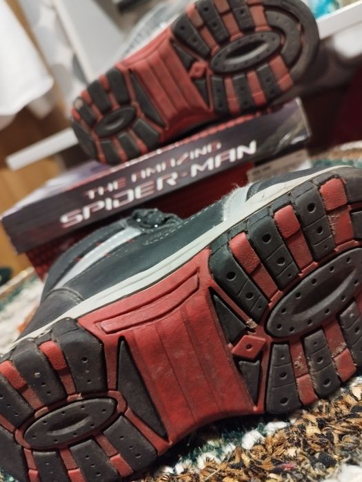 Śniegowce dziecięce buty zimowe Spider Man roz 27