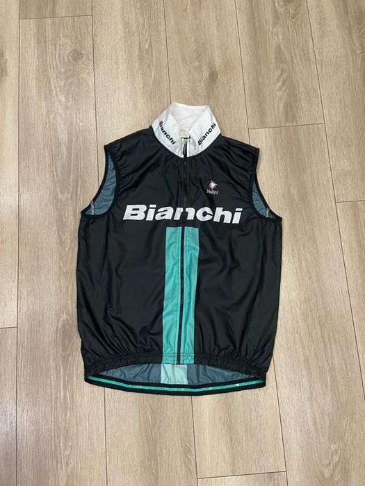|M| Веложилет Bianchi Milano / Вело жилетка Bianchi Nalini RC Wind Jacket Black