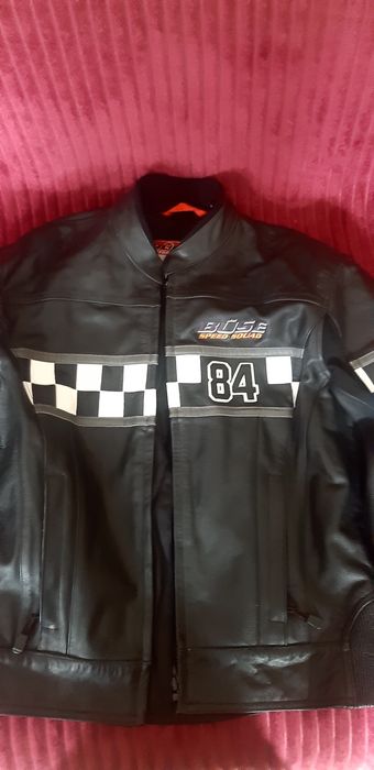 мотокуртка кожанная