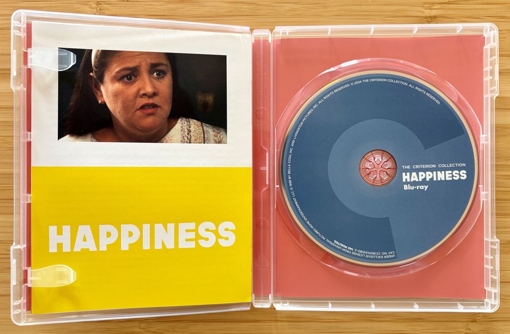 Happiness Blu-ray (Criterion Collection) - Como Novo