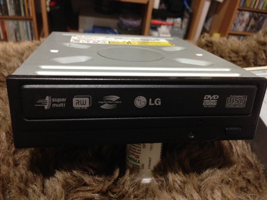 Gravador DVD LG preto