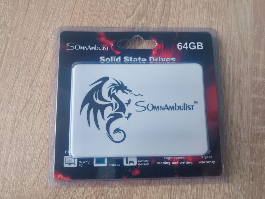 Новый ssd 64 gb.