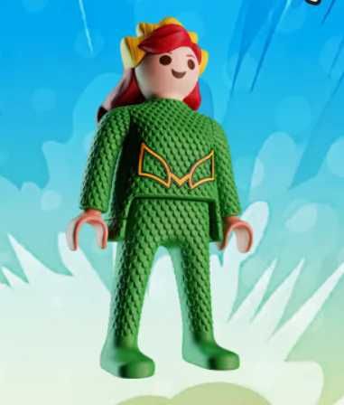 Kinder surprise Mera DC Playmobil Супергерої