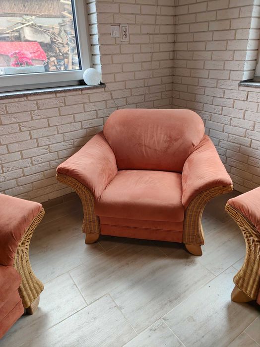 komplet wypoczynkowy  3 2 1 Rattan