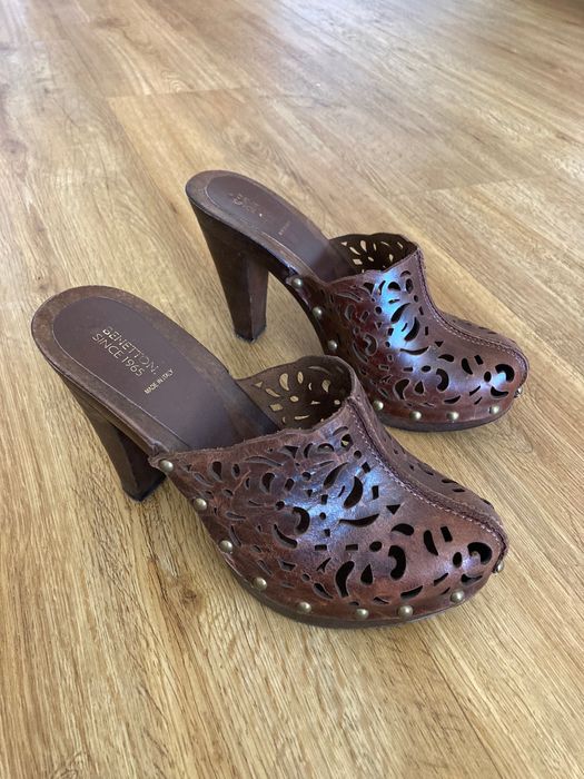 Socas castanhas da Benetton