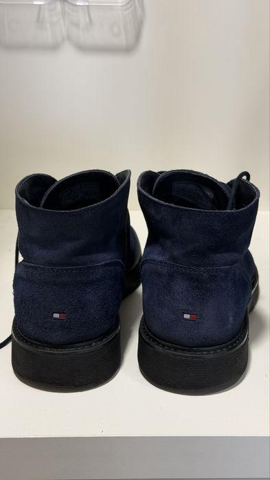 Черевики ботинки tommy hilfiger замш