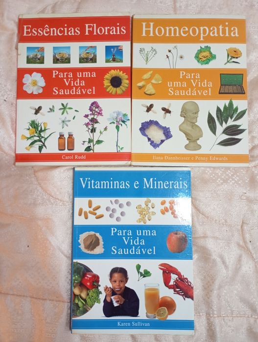 3 livros para uma vida saudável