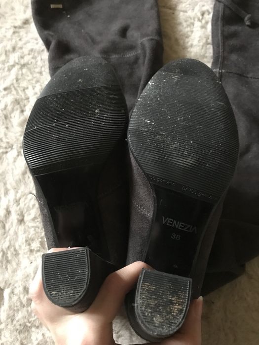 Muszkieterki szare r.38