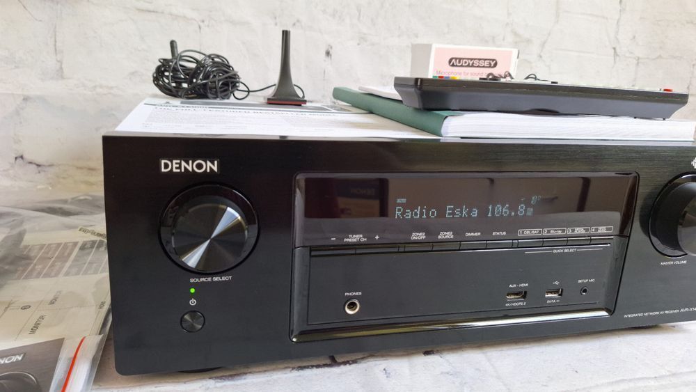 7.2 Denon AVR-X1400 Wi-Fi BT Heos Atmos ARC