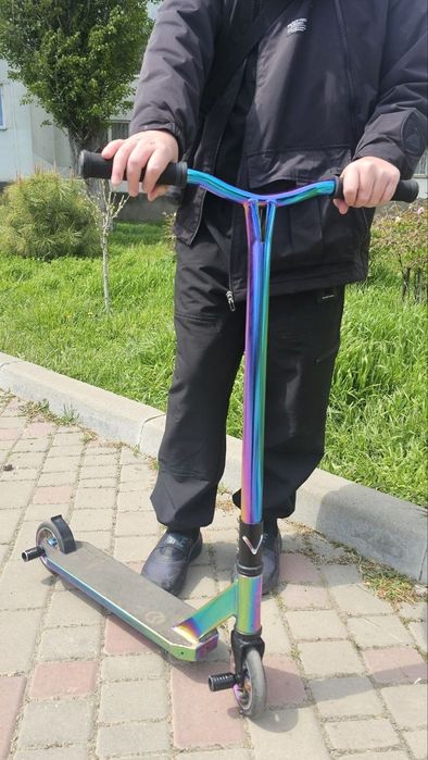 Самокат трюковой хамелеон