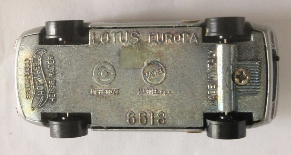 Lotus Europa Hotwheels Mebetoys Mattel 1/43