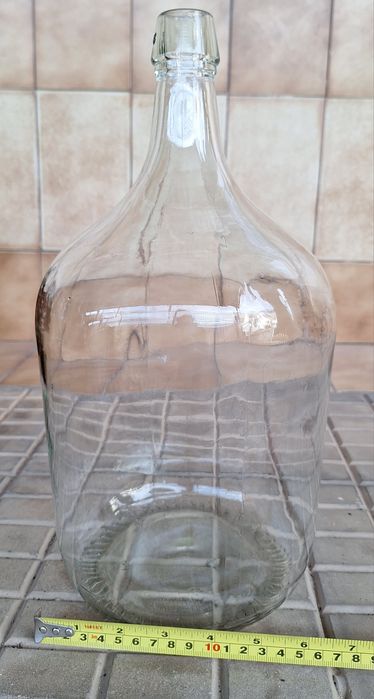 Garrafões de vidro - Várias cores - 5L