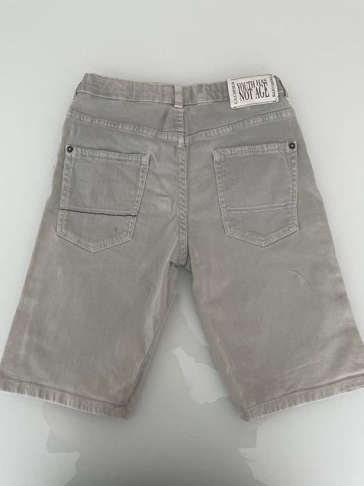 Calções ganga cinzentos rapaz 10 anos Zara