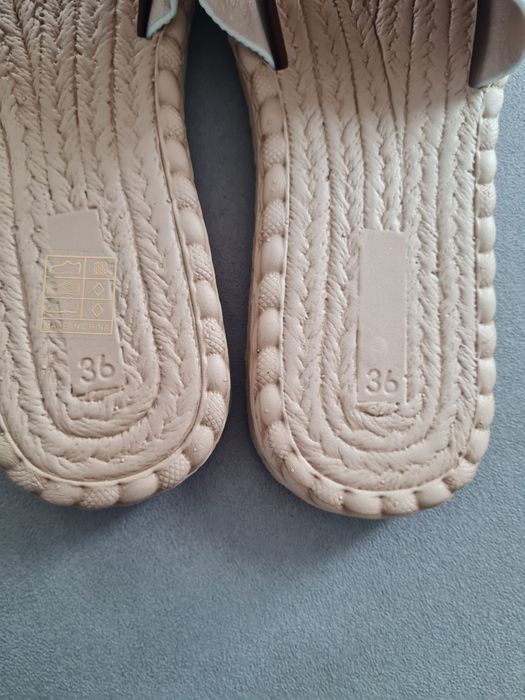 Buty Klapki Damskie z Kokardką 36 Primark Nowe