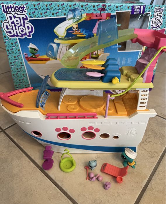 Littlest Pet Shop Statek piratów Lps