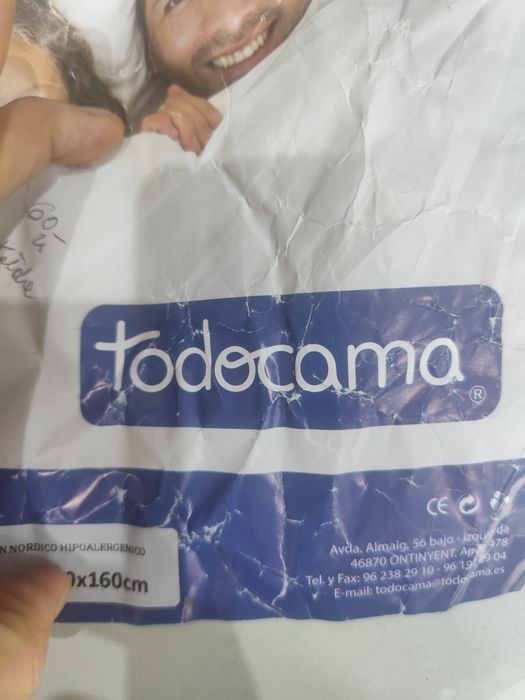 Nowa kołdra 80x160 cm Todocama hipoalergiczna