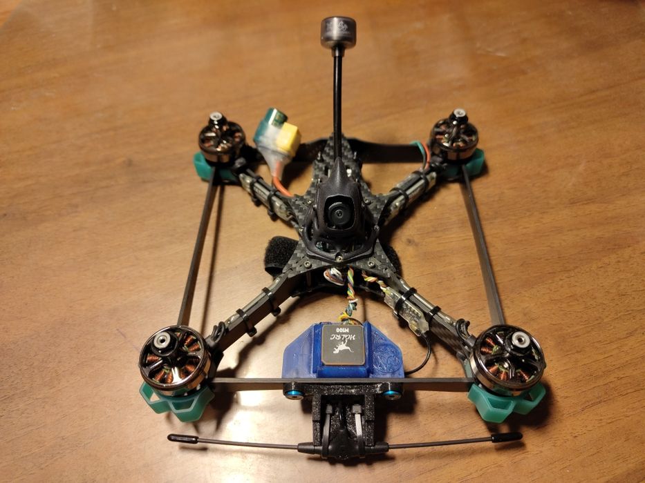 Дрон 5 дюймів на цифровій системі DJI