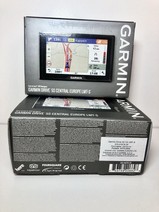 Автомобільний GPS Навігатор Garmin Drive 5S Central Europe LMT-S
