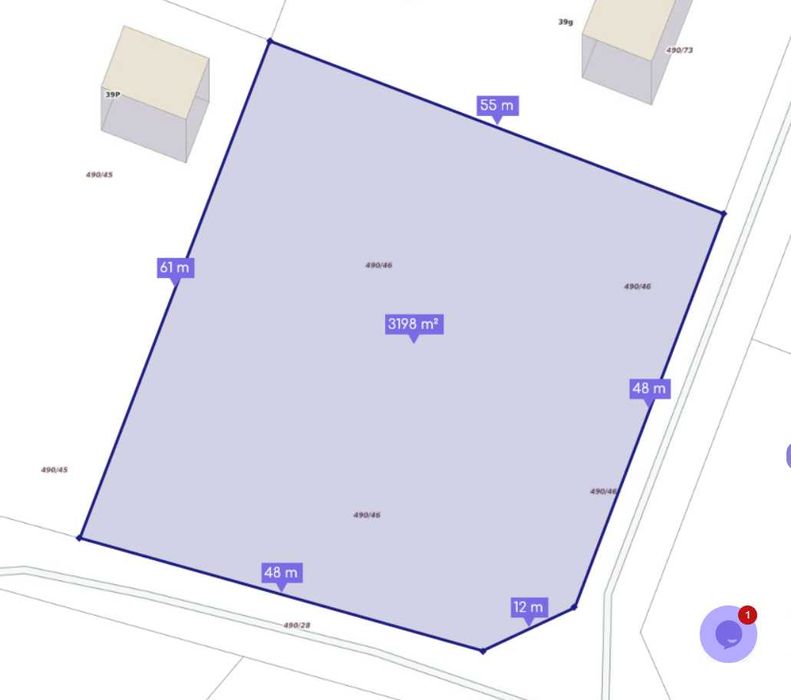 Duża działka bud. 3200 m2, Nowe Polaszki blisko jezior