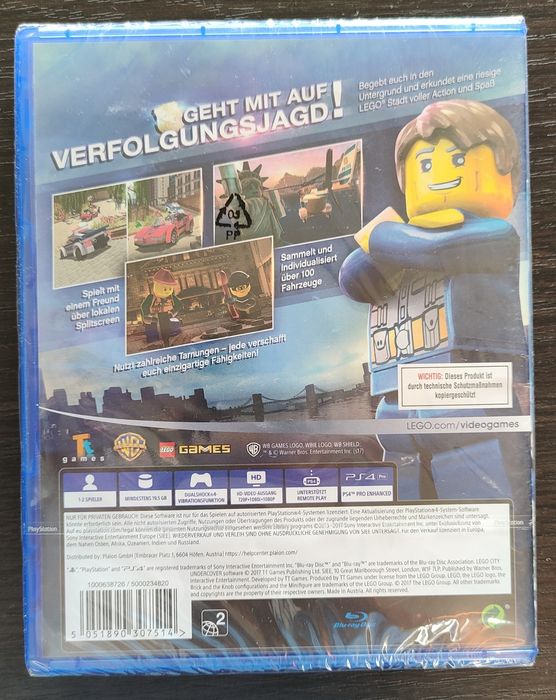 LEGO City Undercover PS4