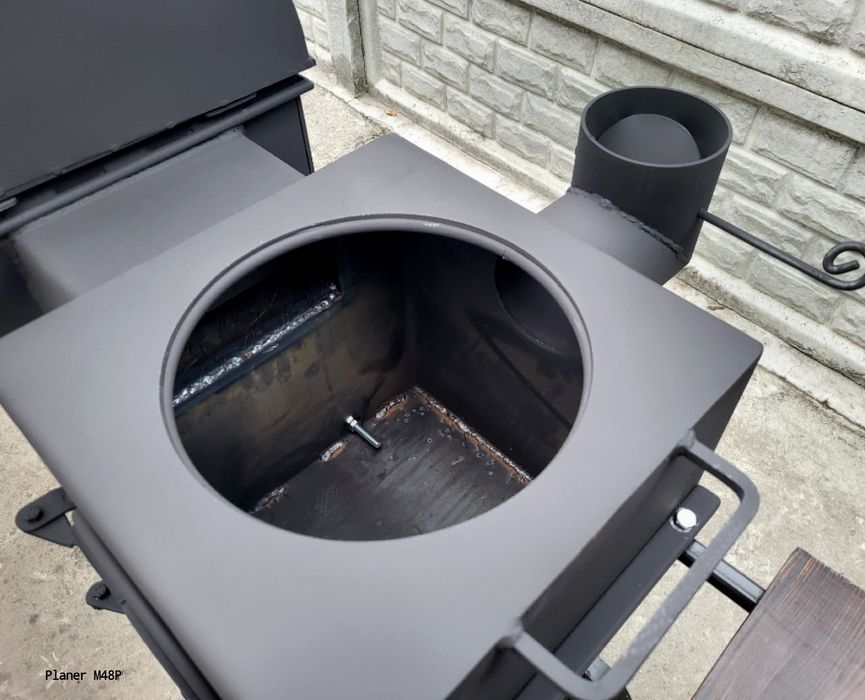 • 80+ Моделей в Наявності • 5мм! Мангал Коптильня з Пічкою під Казан