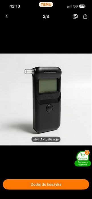 Alkomat do sprawdzania trzeźwości / Nowy