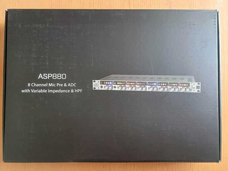 Pré- Amplificador Audient ASP880